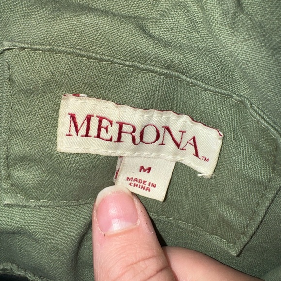 Army green utility jacket - Picture 3 of 3